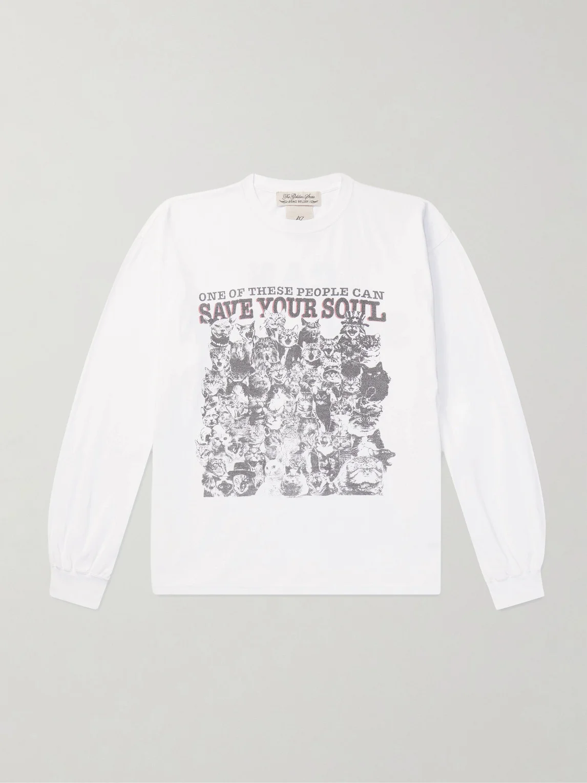 Printed Cotton-Jersey T-Shirt - 1