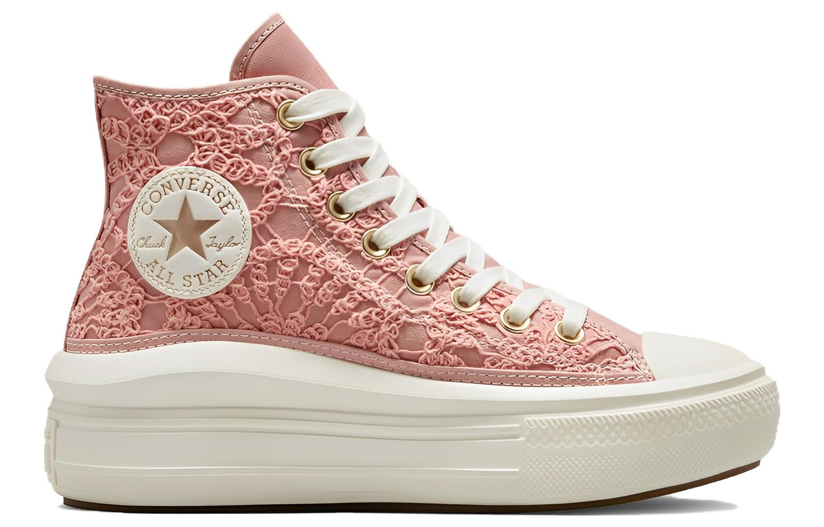 (WMNS) Converse Chuck Taylor All Star Move Platform High 'Daisy Cord' A03951C - 3