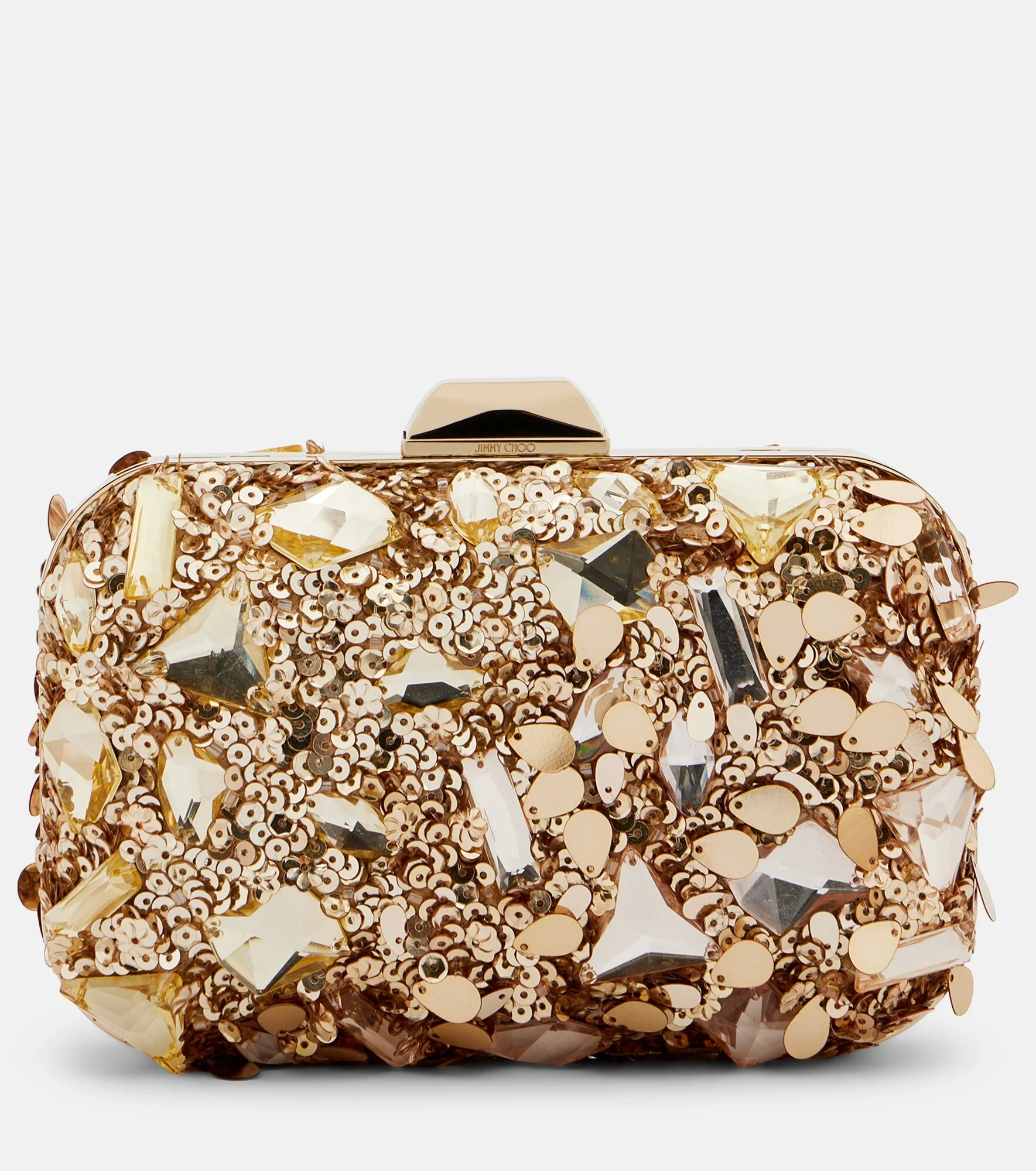 Cloud embellished clutch - 1
