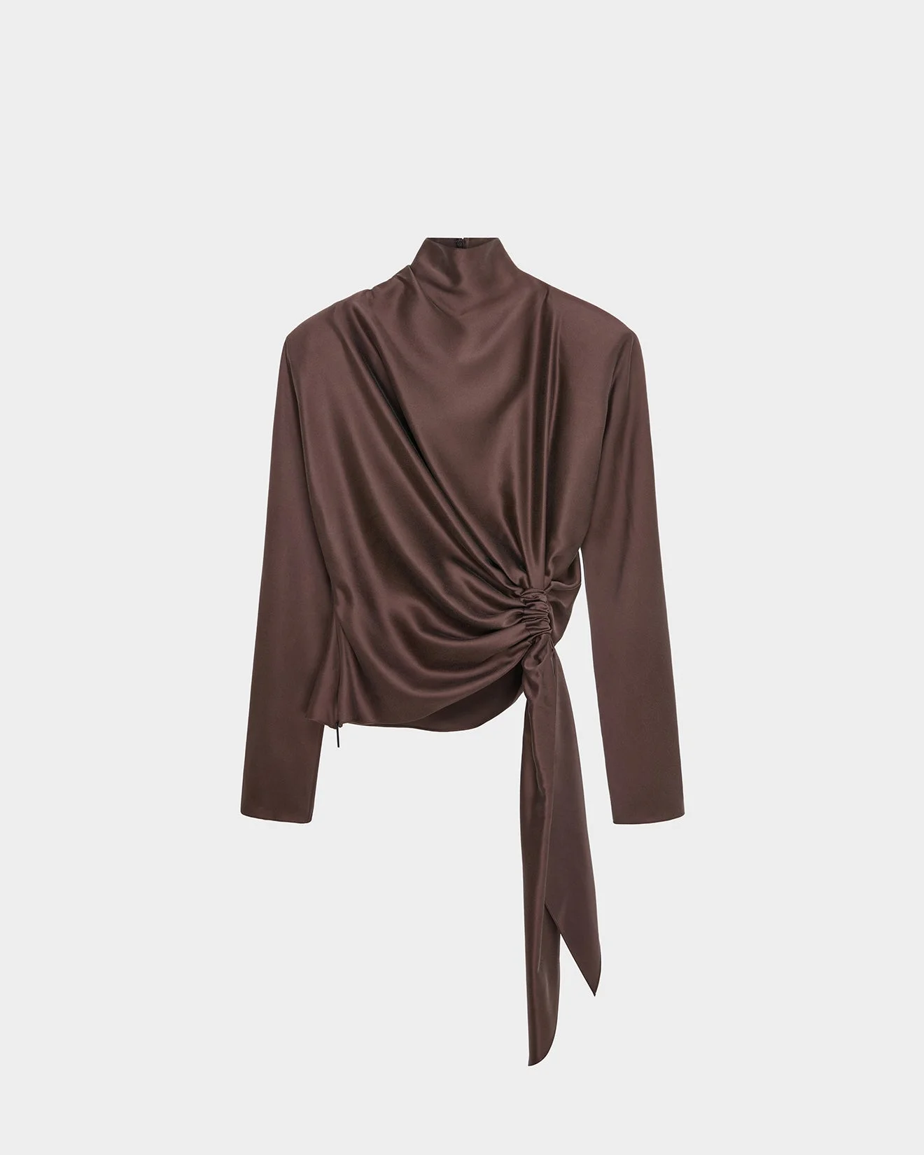 LAMBRO TOP IN SANDWASH SILK - 1