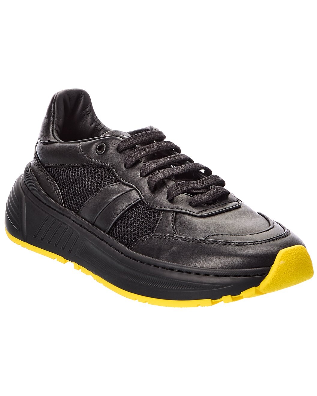 Bottega Veneta Leather Sneaker - 1
