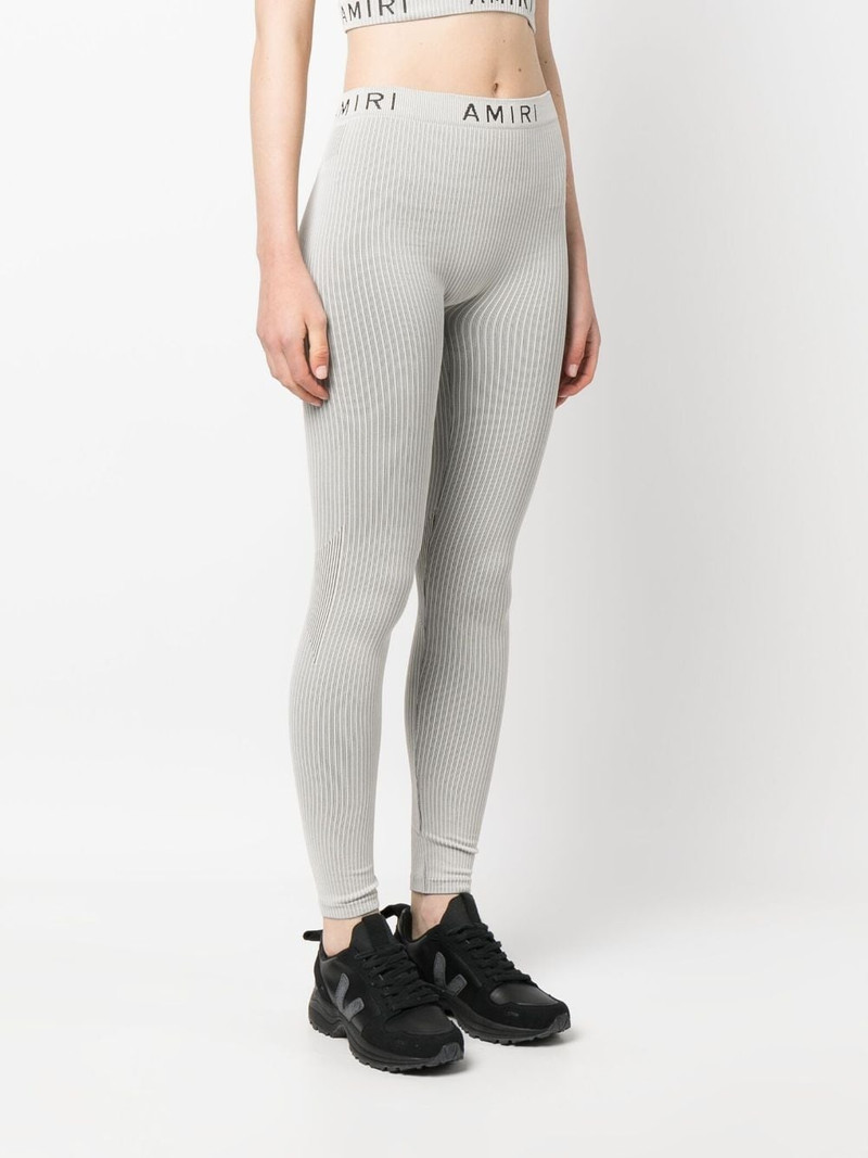 seamless fine-ribbed leggings 3