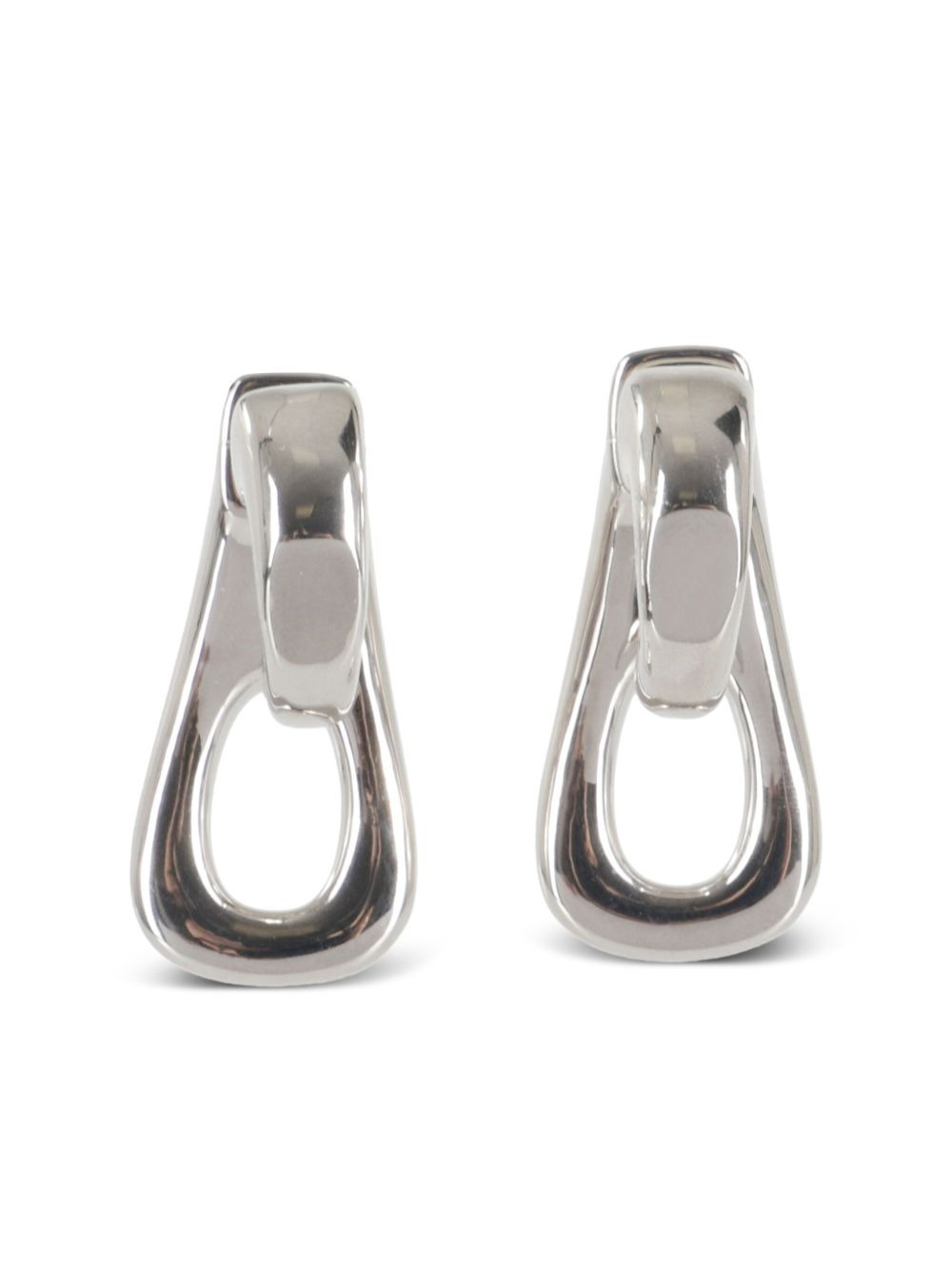 zip-pull earrings - 2