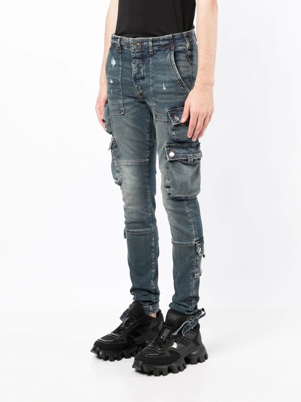 cargo-pocket jeans - 3