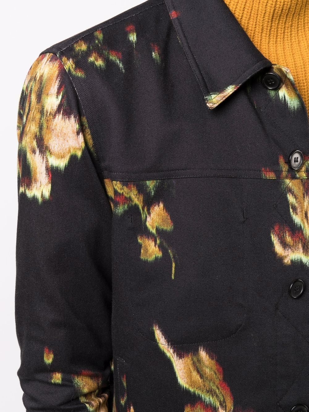 floral-print lightweight jacket - 5