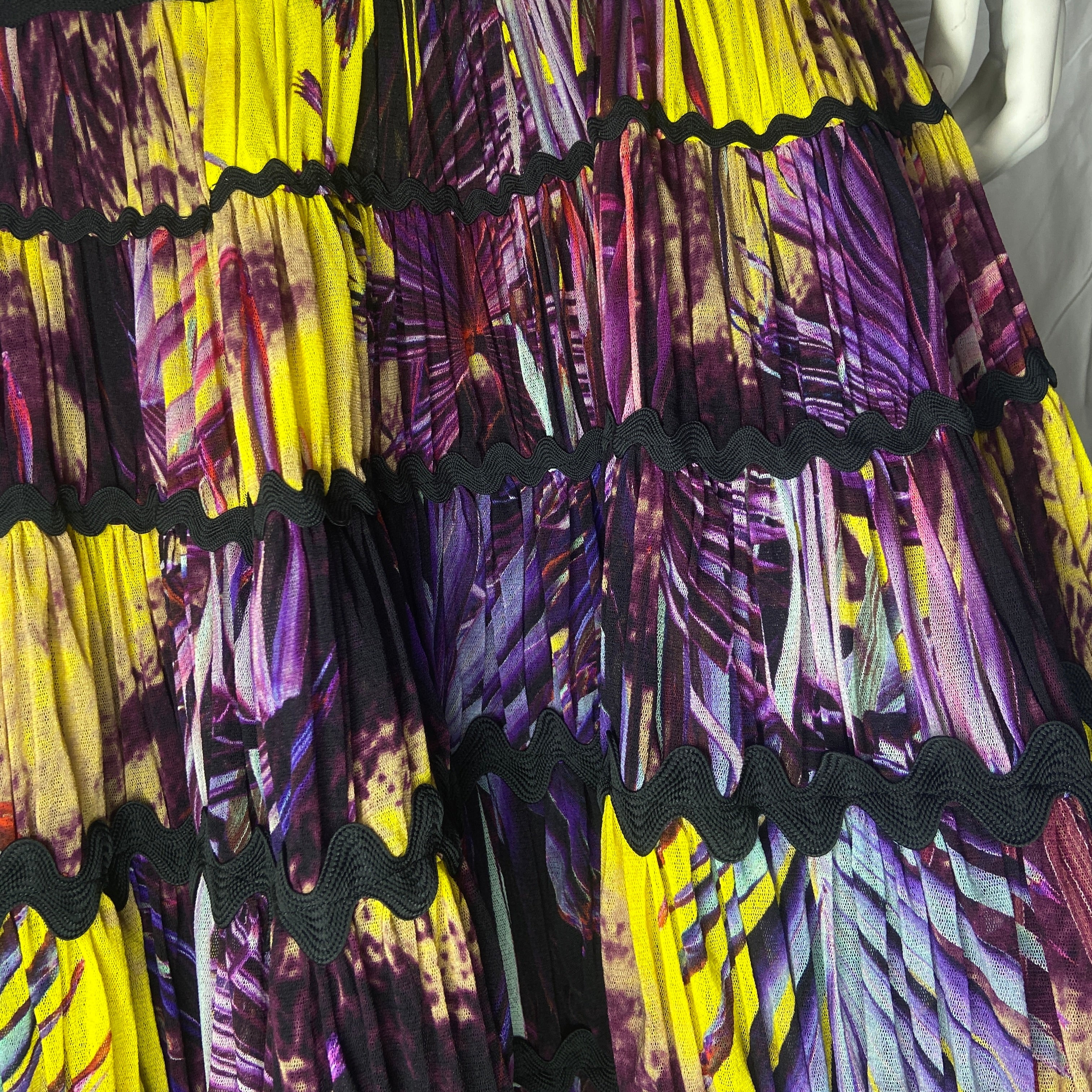 Jean paul gaultier rainforest print S - 9