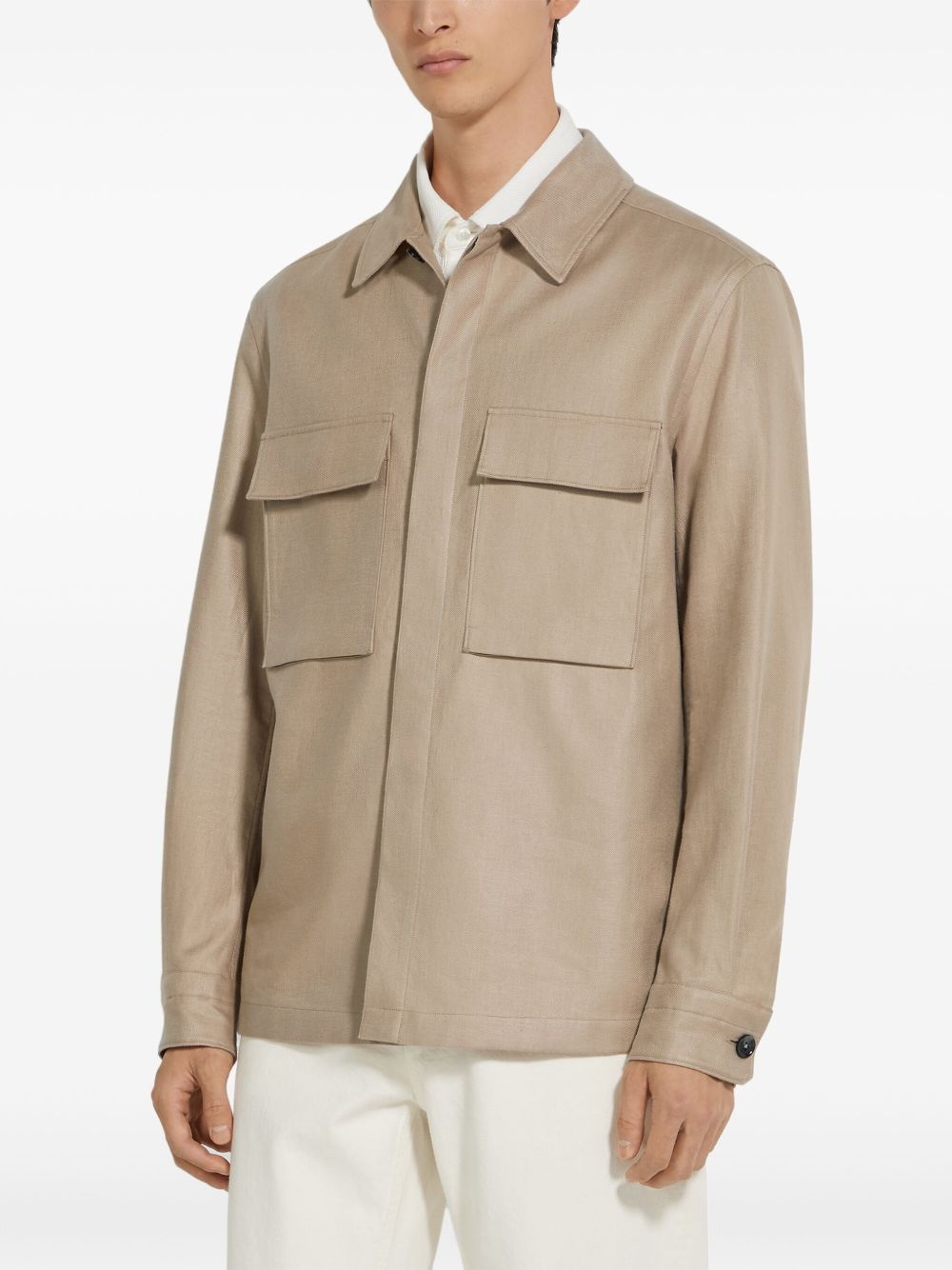Oasi Lino overshirt - 2