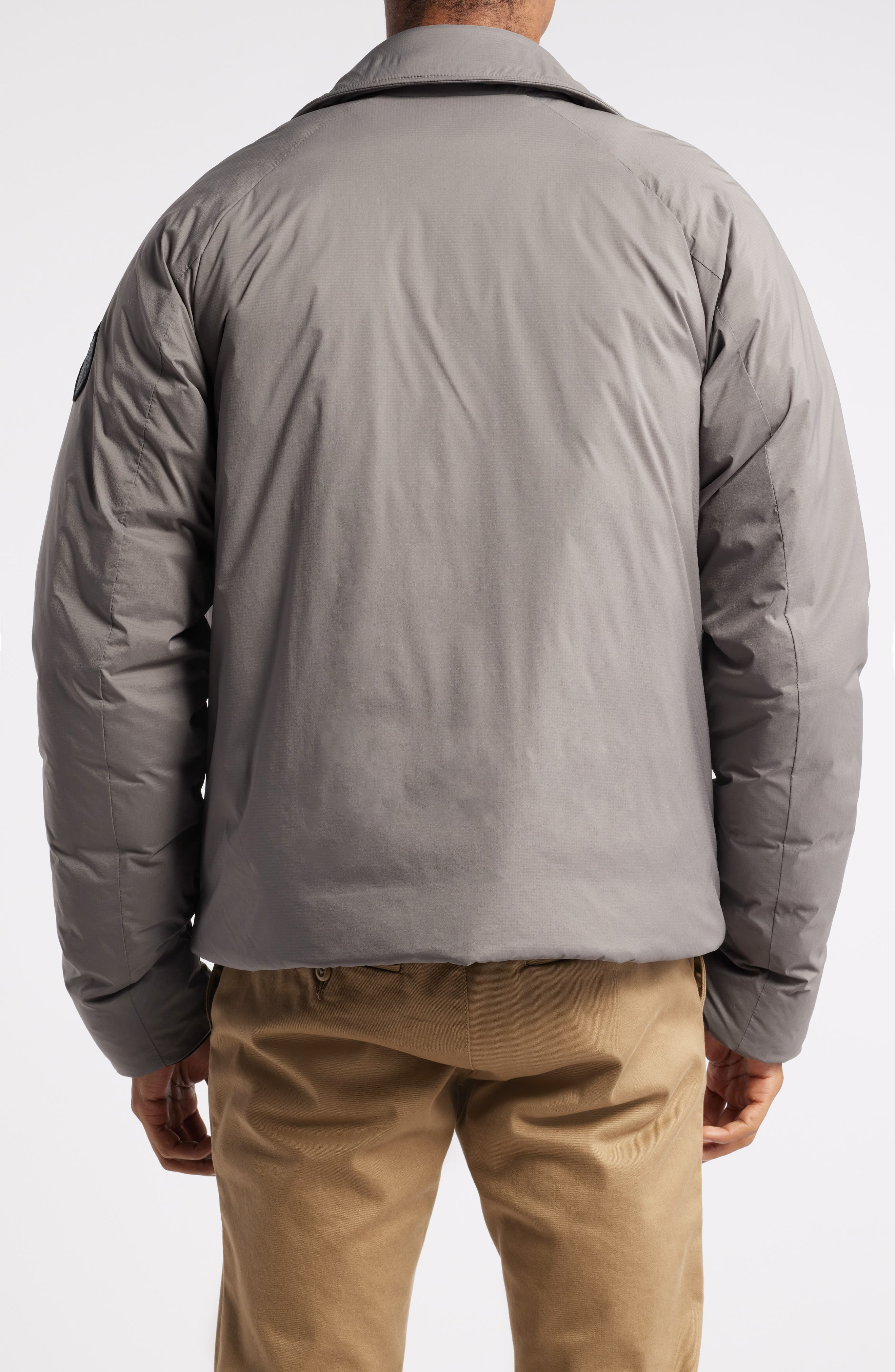 Canada Goose Lodge Packable Windproof 750 Fill Power Down Jacket in Coastal Grey-Gris Ctier at Nords - 2