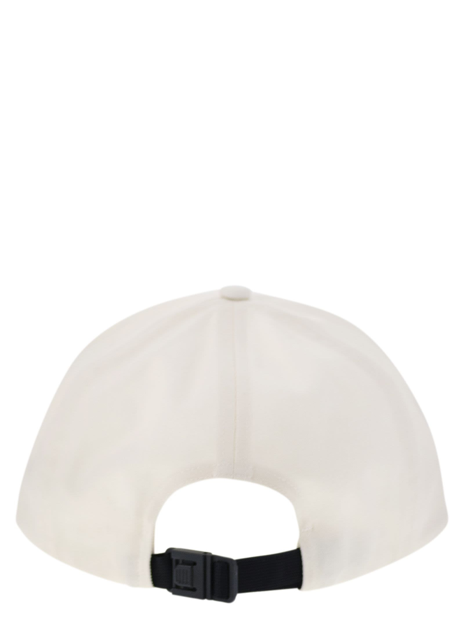 Moncler Men Cotton Gabardine Baseball Cap - 2