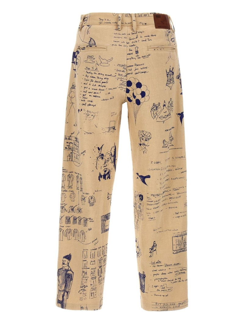 KidSuper Doodles trousers outlook