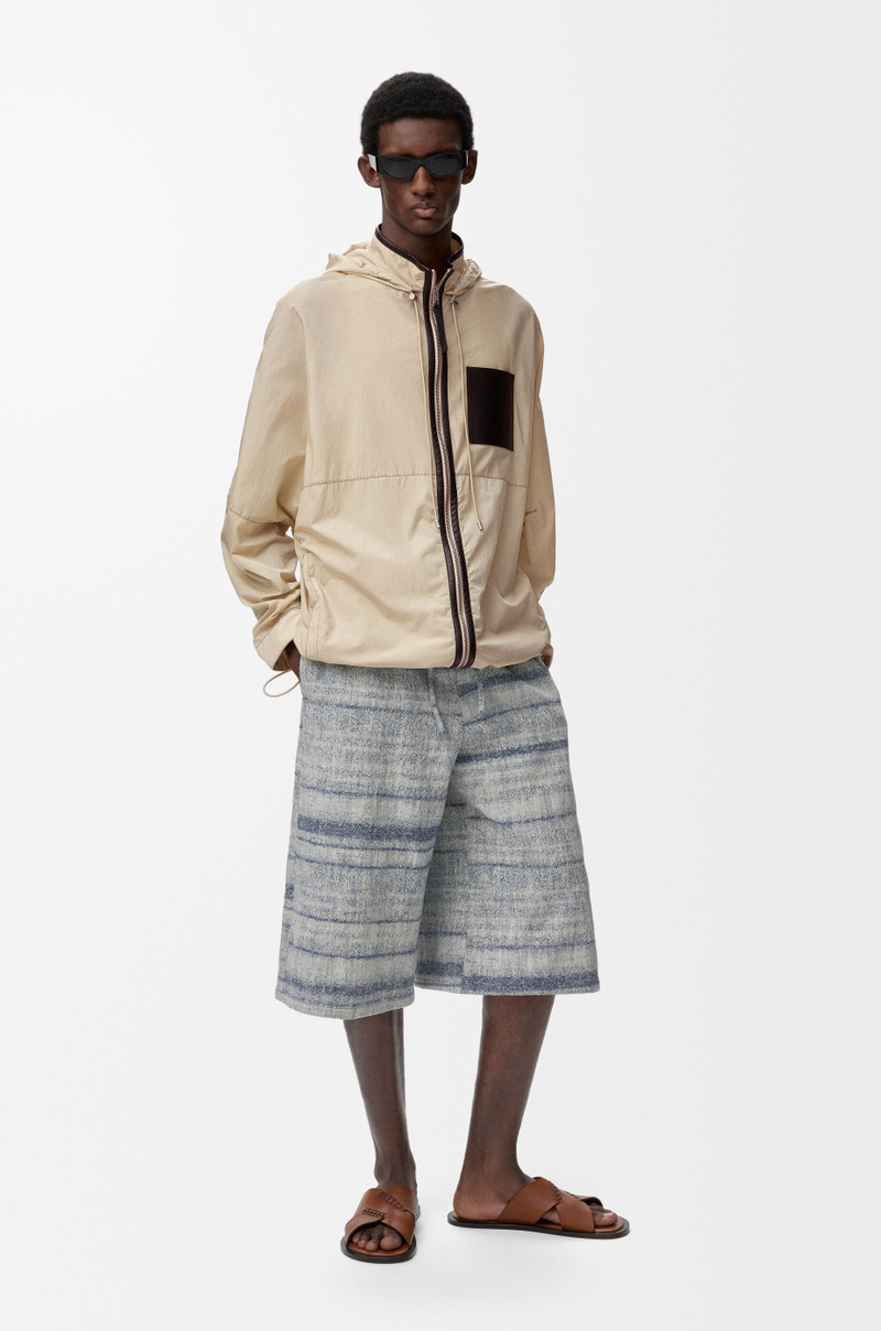 Loewe Hooded jacket in technical shell outlook