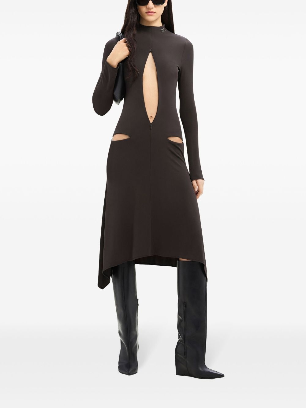 Volcano jersey midi dress - 2