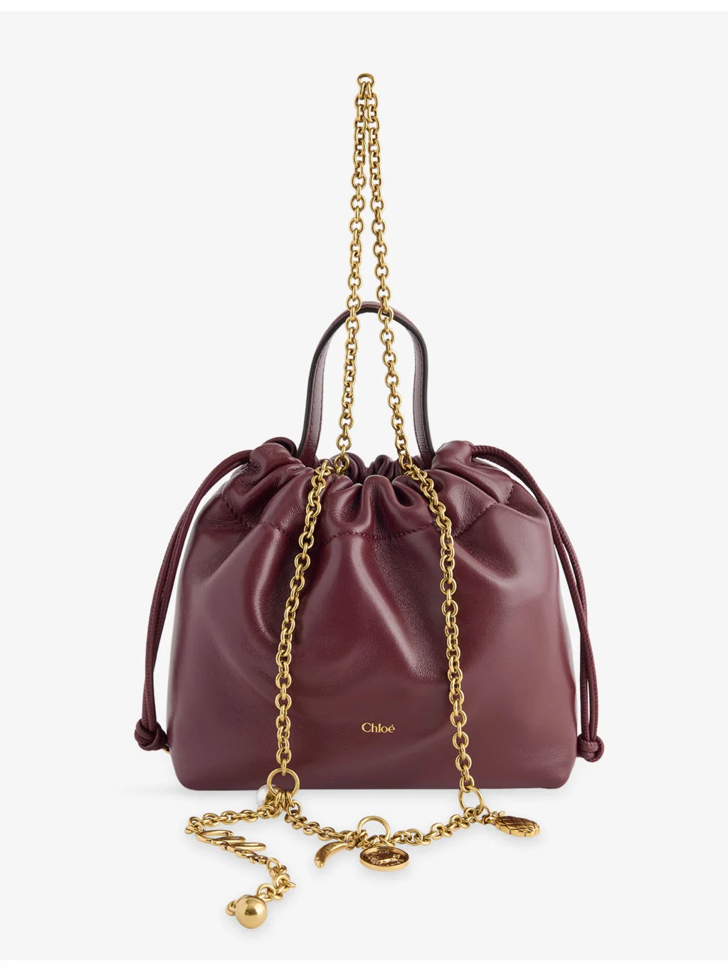 Icons Mini Leather Shoulder Bag - 1
