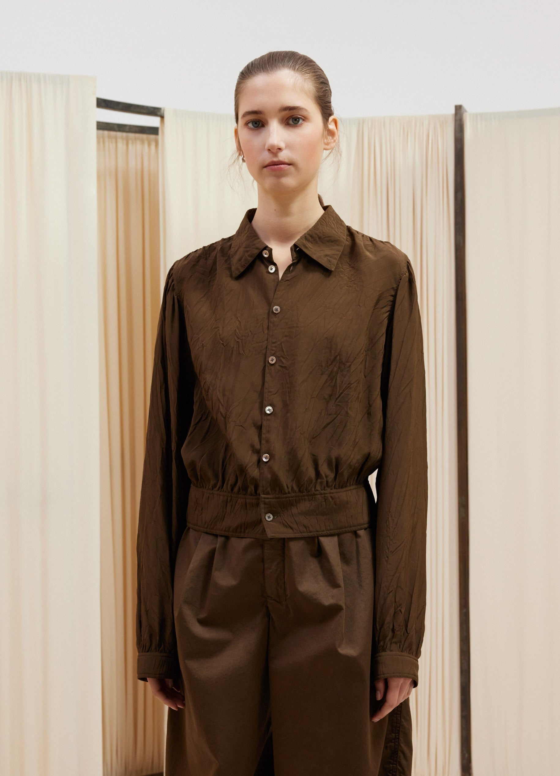 GATHERED BLOUSE - 2