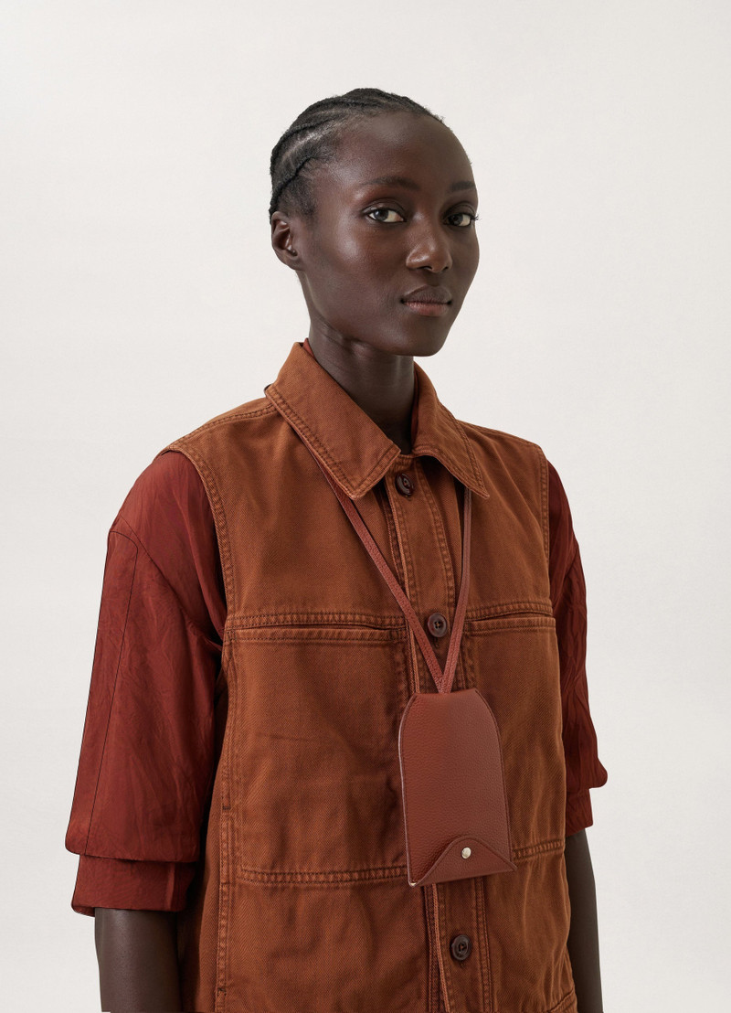 ENVELOPPE KEY RING POUCH
SOFT GRAINED LEATHER 5