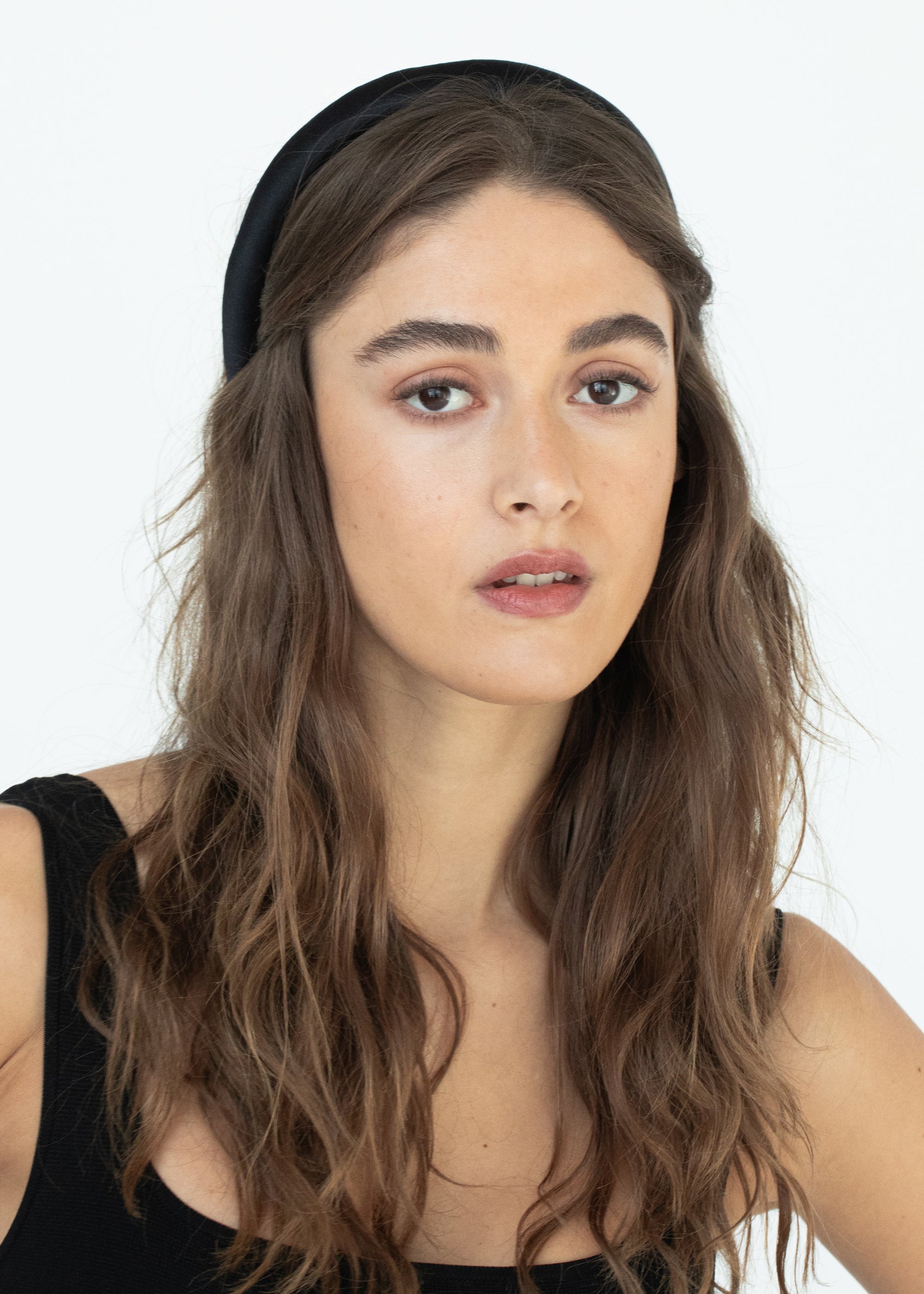 Tori Headband in Satin - 2