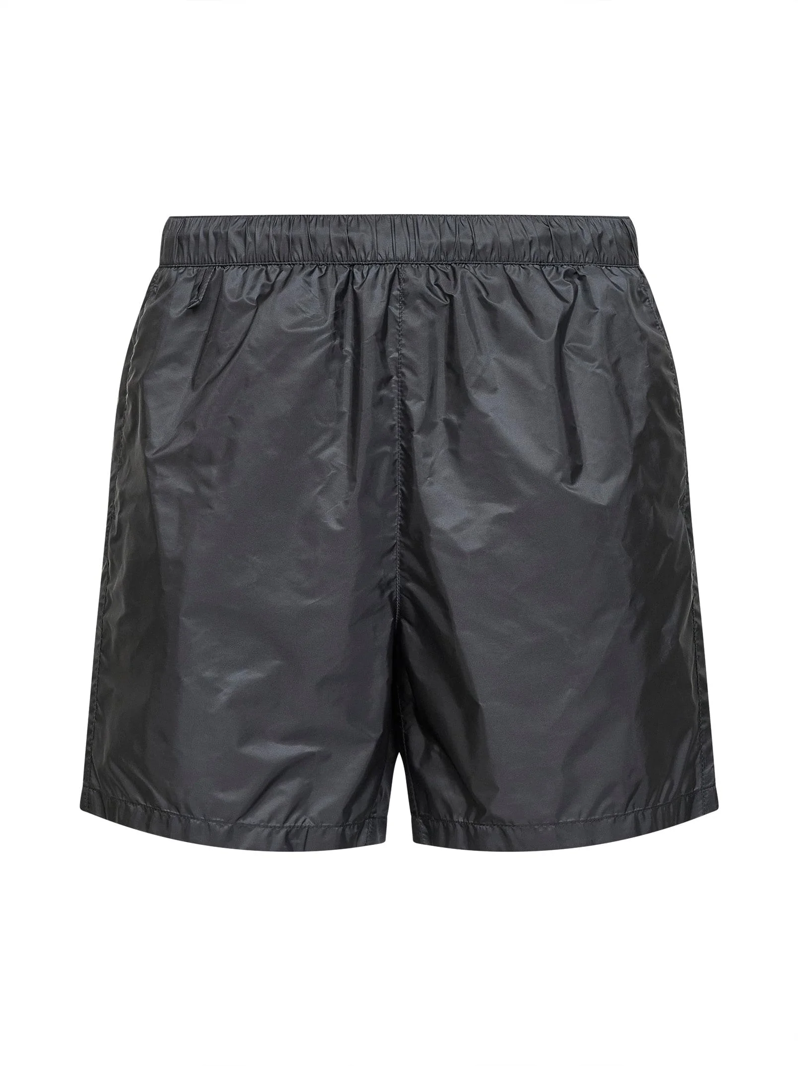 Prada Men Prada Varie Men Iron Re-Nylon Swim Shorts - 1