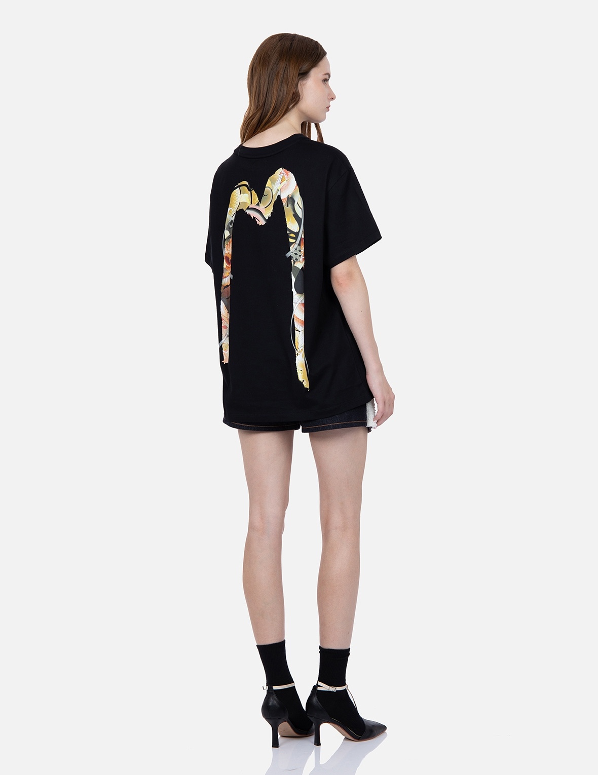 TATTOO KOI DAICOCK PRINT T-SHIRT - 3