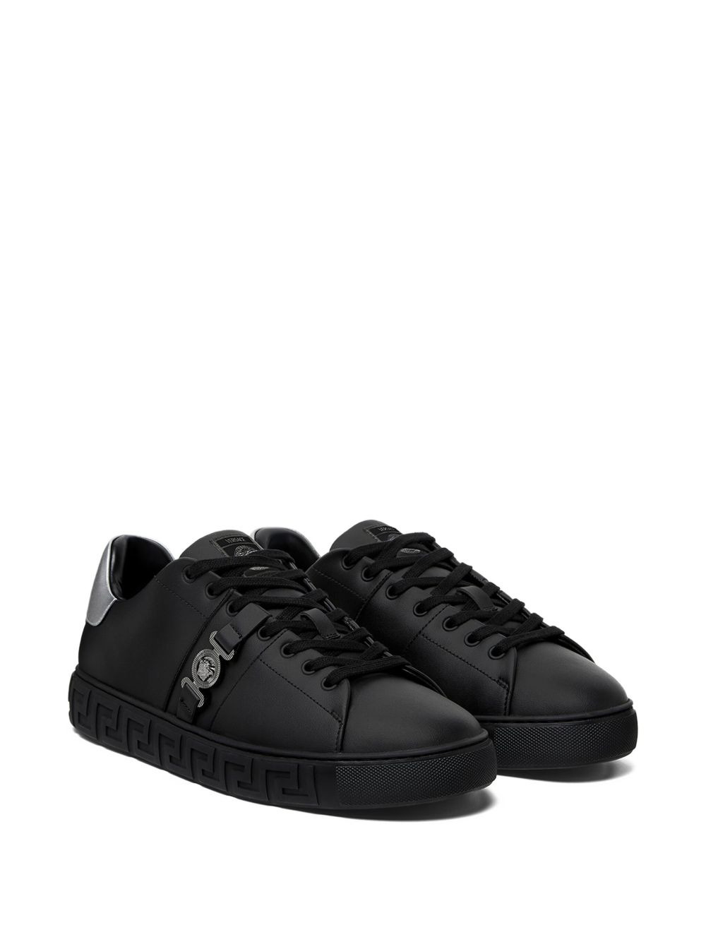 Greca La Medusa-embellished sneakers - 2