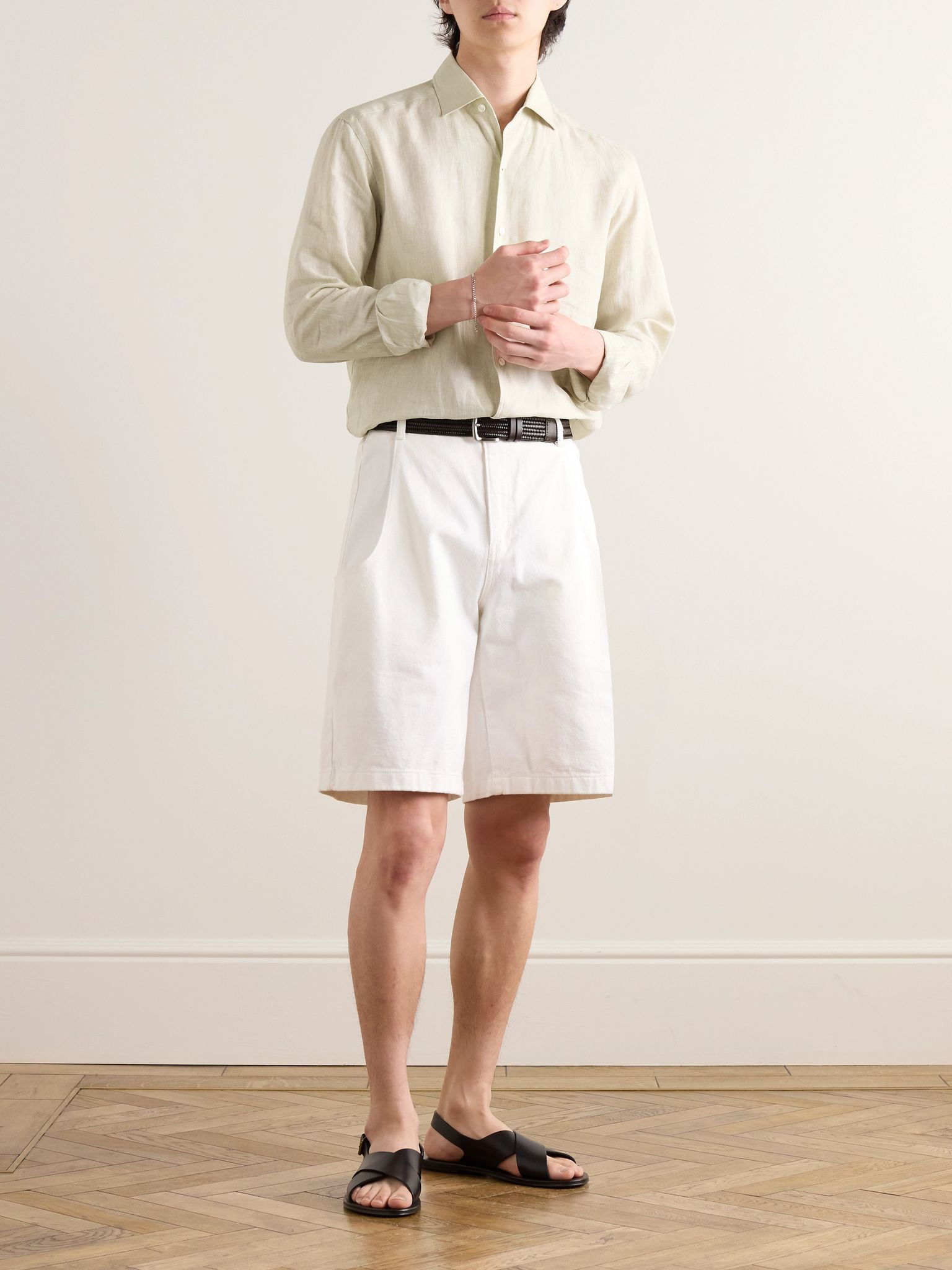 Oasi Linen Shirt Sand - 2