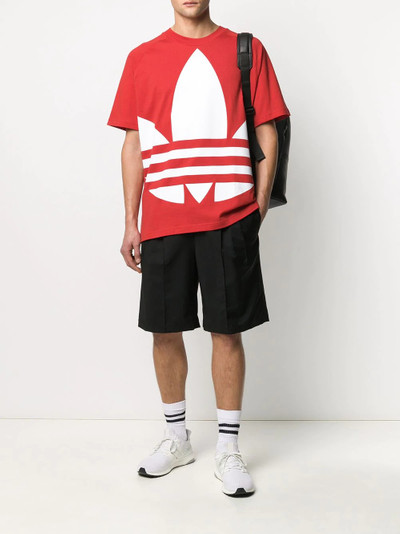 adidas oversized branded T-shirt outlook