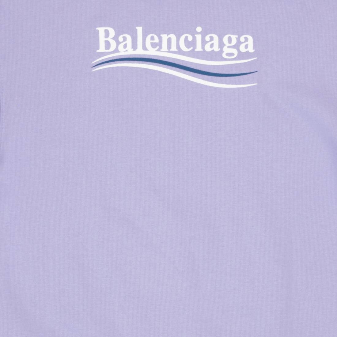 BALENCIAGA Men's Political Campaign Hoodie Medium Fit in