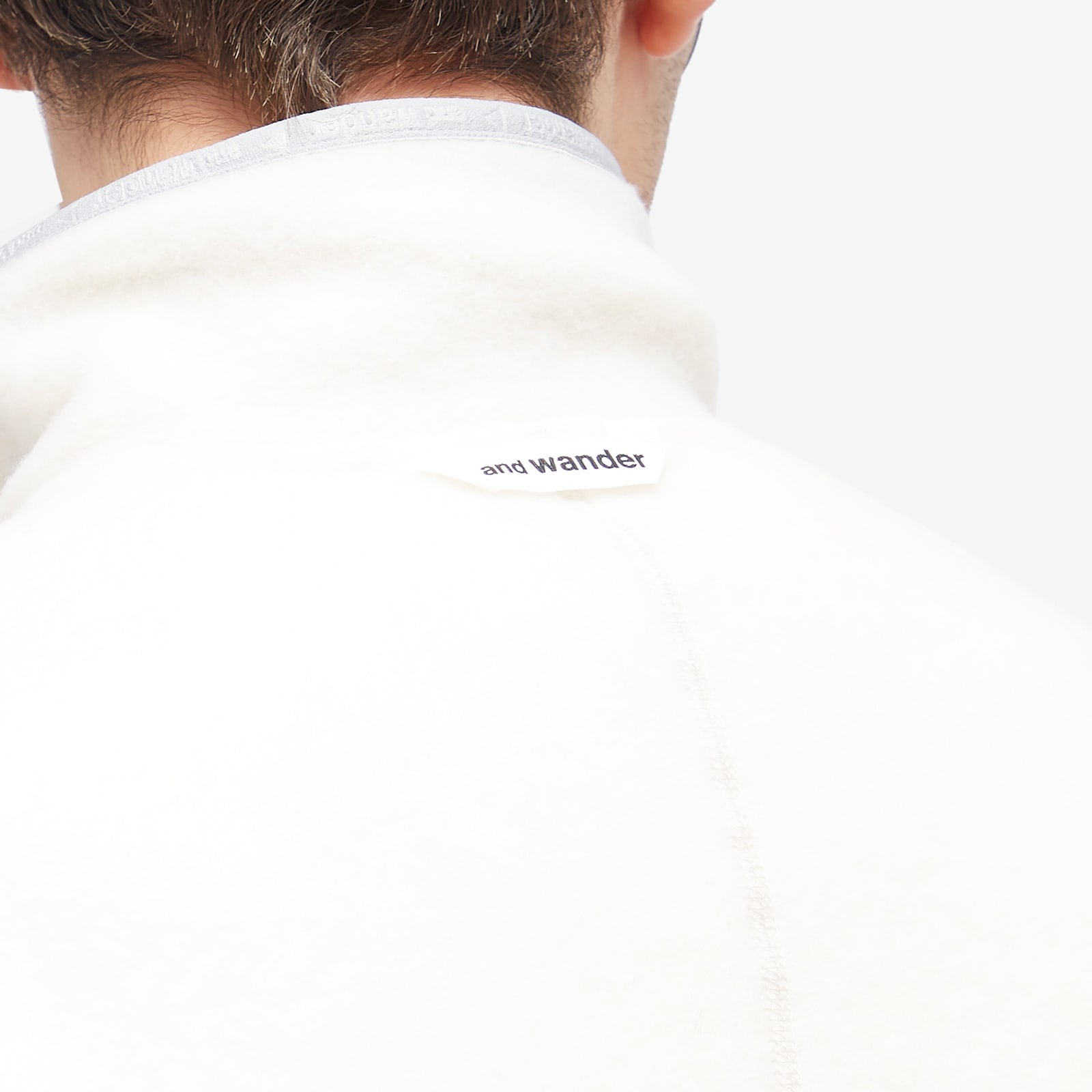 and wander Wool Fleece Pullover - 5