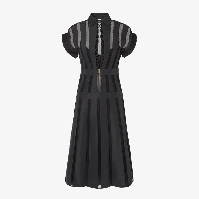 Dress Black faille dress 1