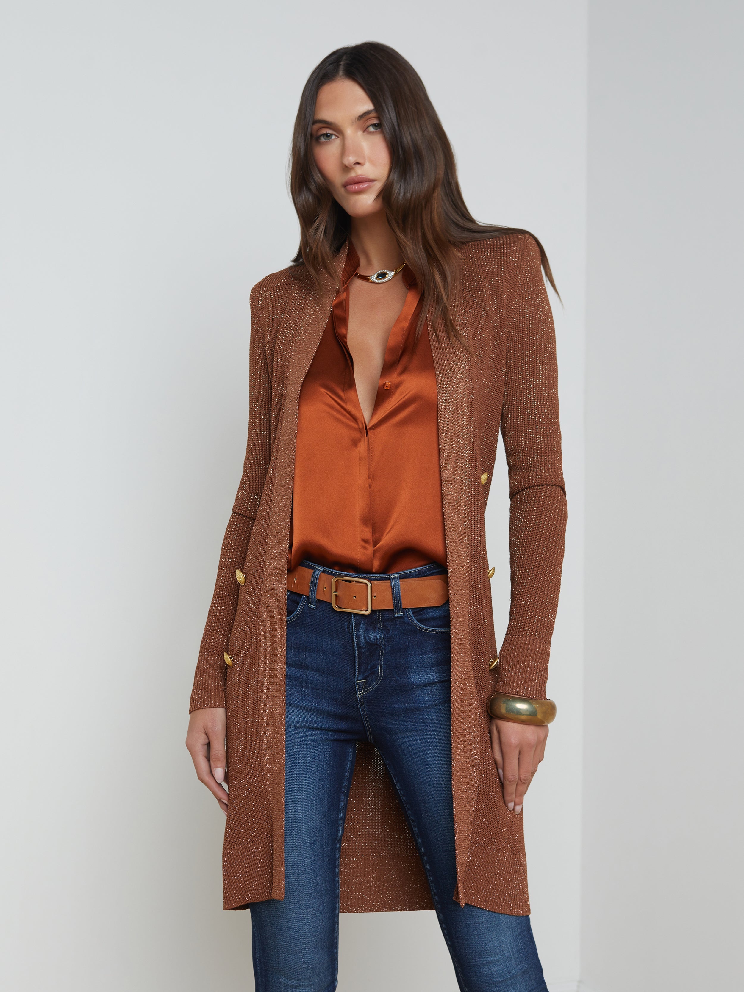 Noe Double-Breasted Cardigan - 2