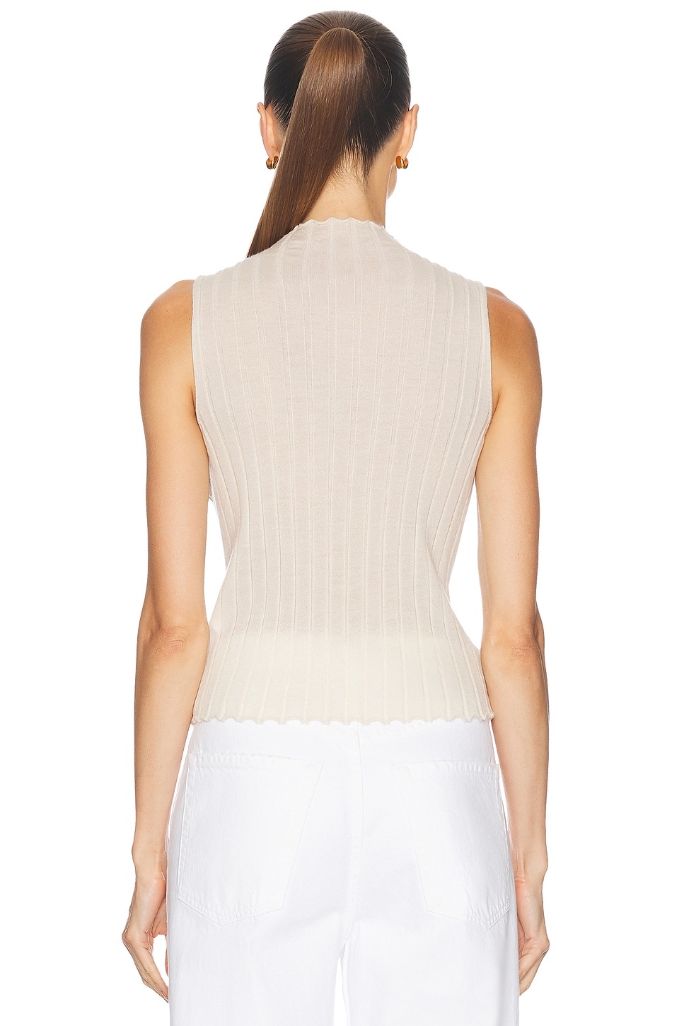 Rib Mockneck Shell - 3