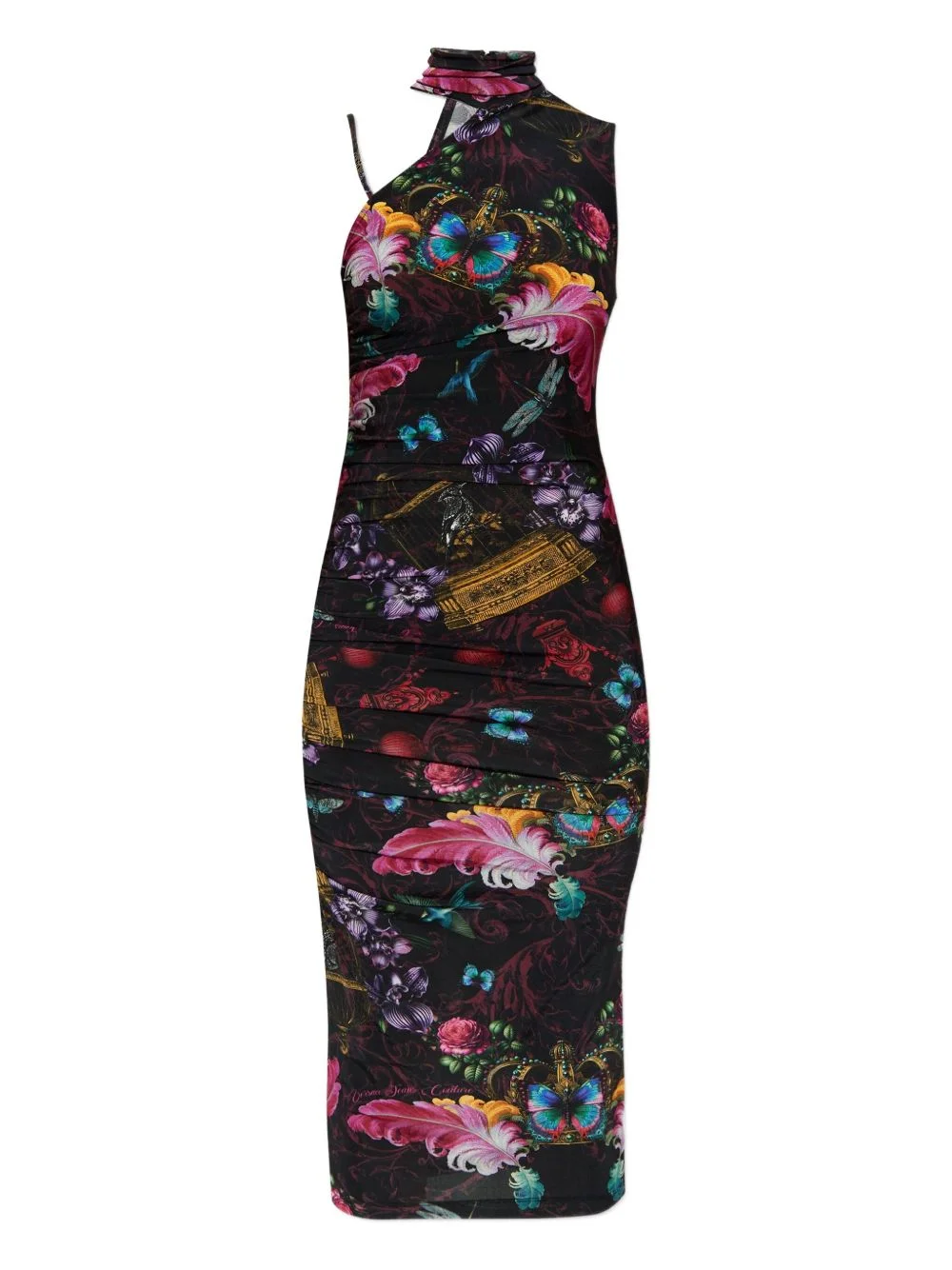 floral-print midi dress - 1