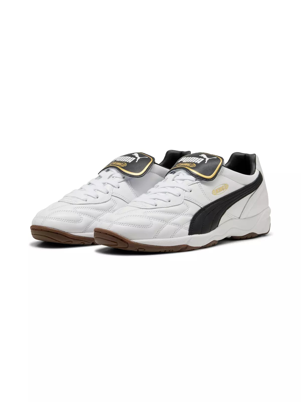 PUMA King Indoor "PUMA White/PUMA Black" Men's Shoe - 3