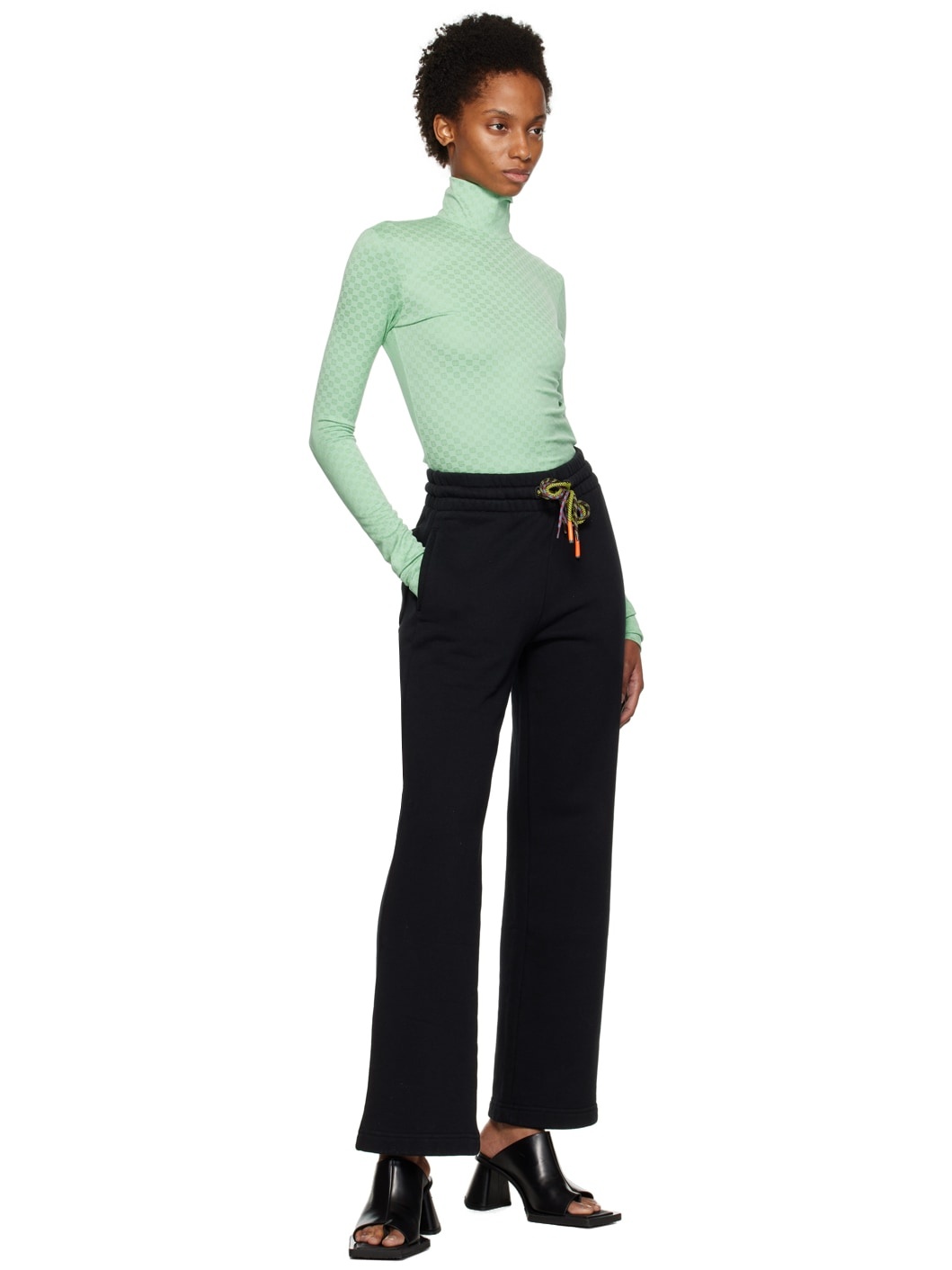Green Monogram Bodysuit - 5