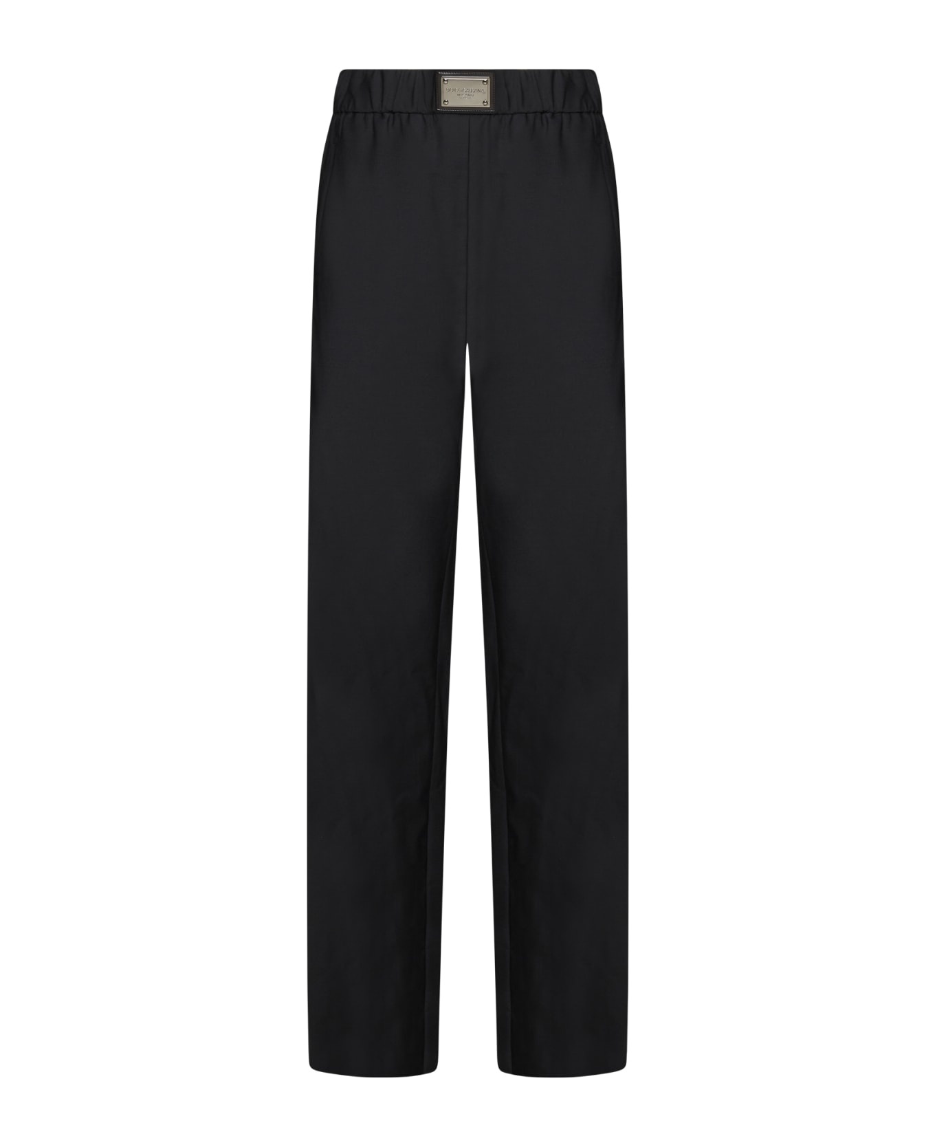 Wool Flared Trousers - 1