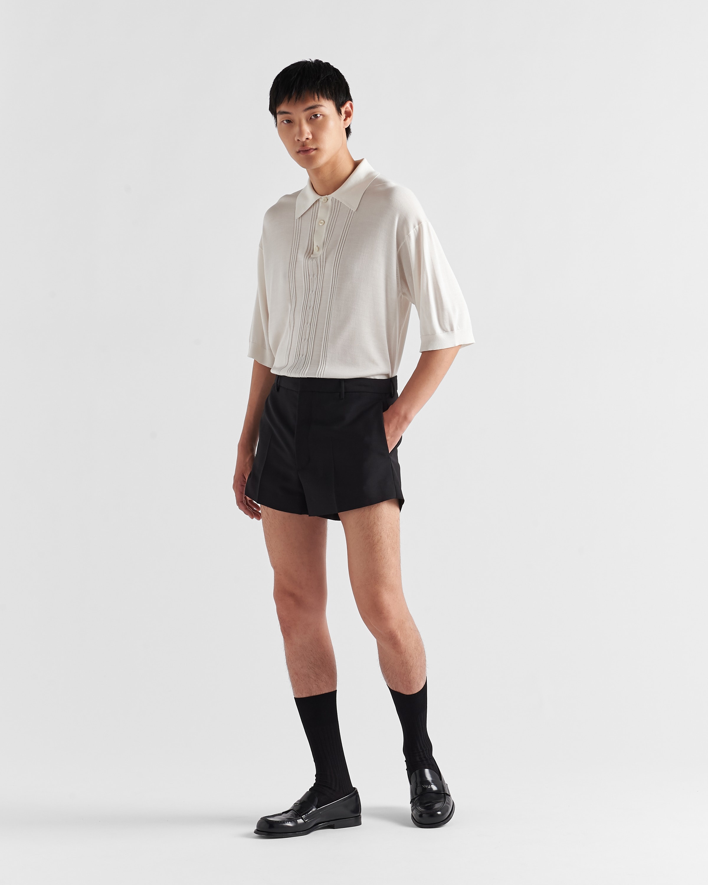 Silk polo shirt - 2