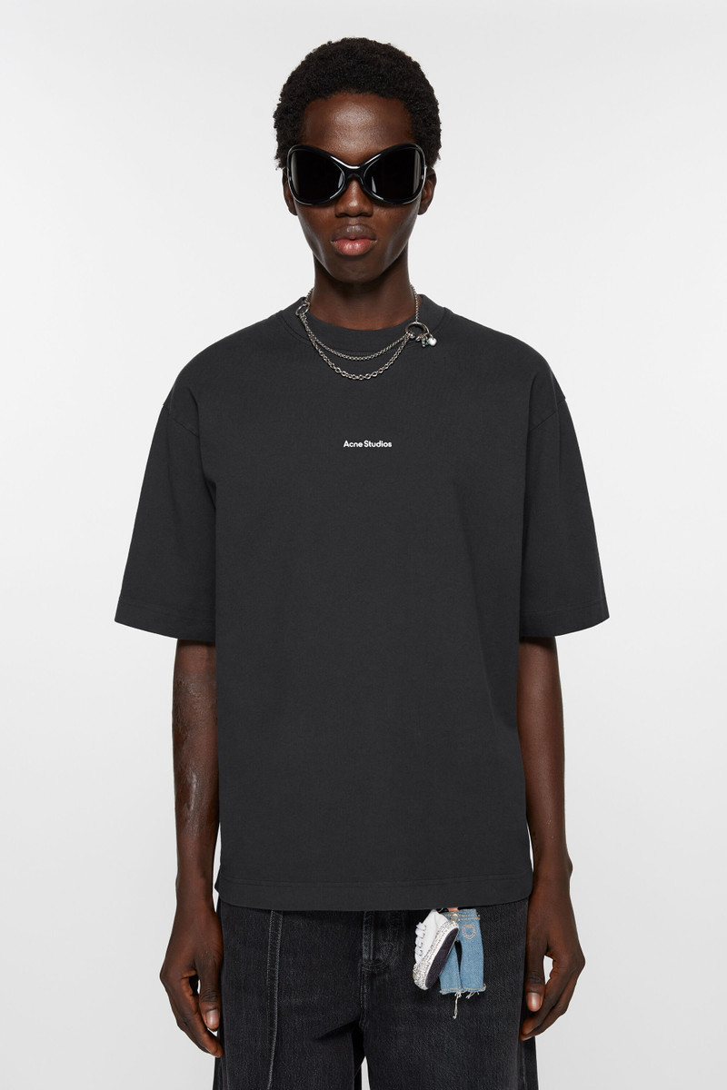 Acne Studios Logo t-shirt - Black outlook