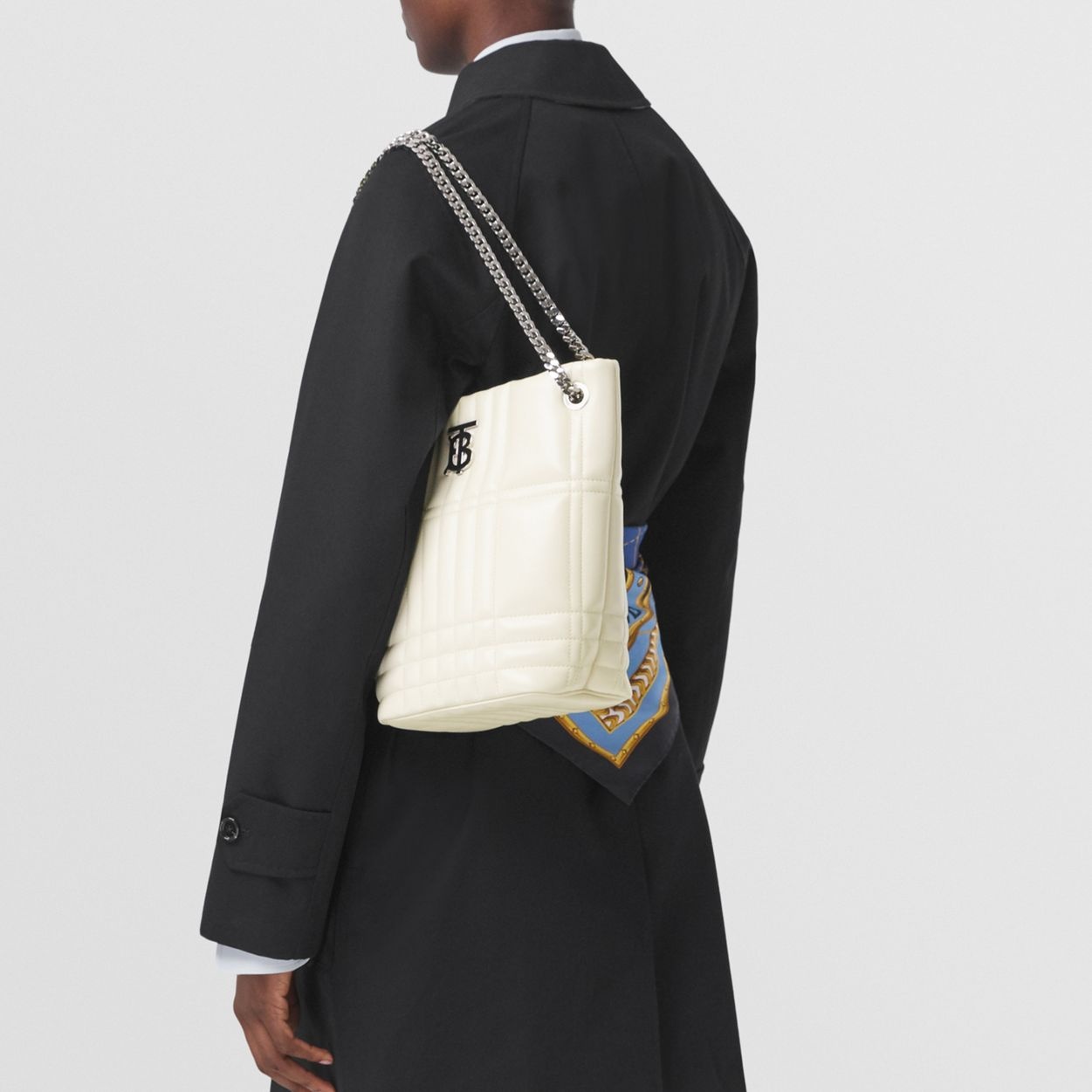 Small Quilted Lambskin Lola Bucket Bag - 3