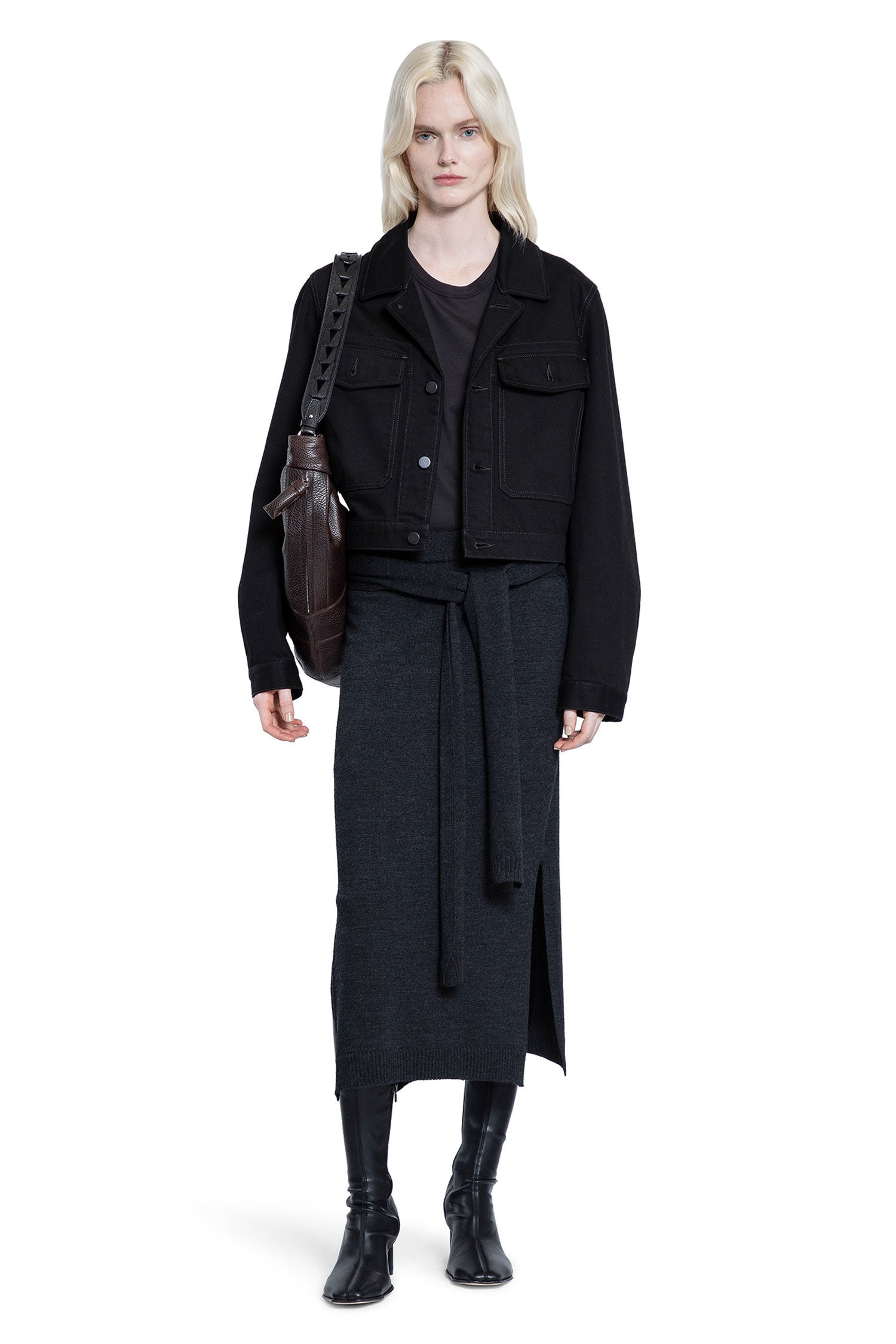 Cropped-Heavy-Denim-Blouson - 4