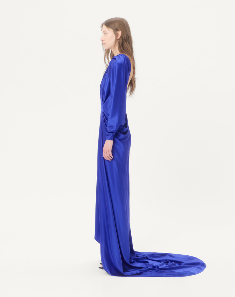 CREPE SATIN GOWN 5