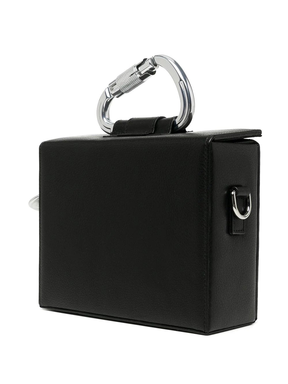 carabiner-detail box bag - 3