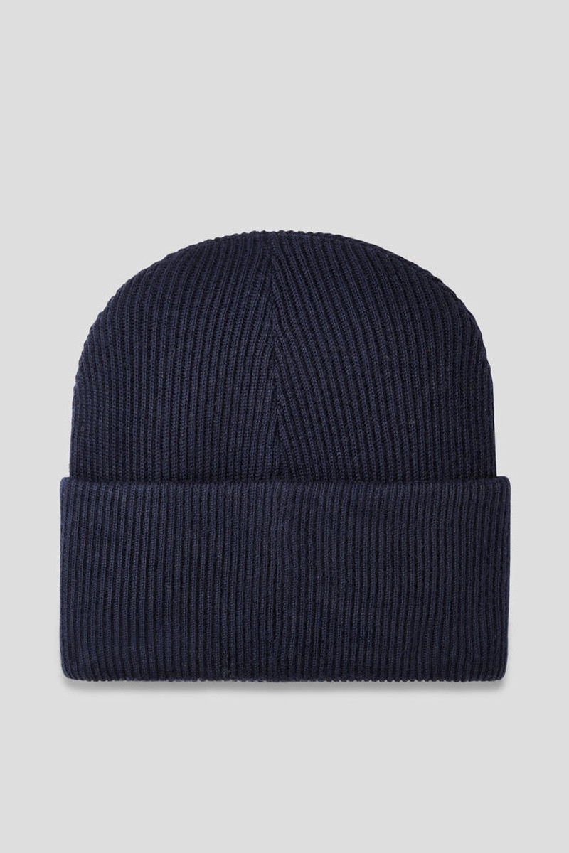 Philip Pure new wool hat in Navy blue 3