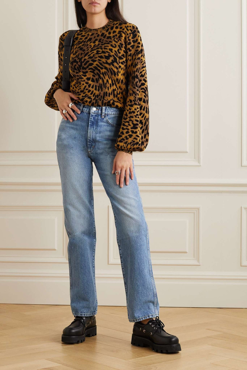 RE/DONE 70s high-rise straight-leg jeans outlook