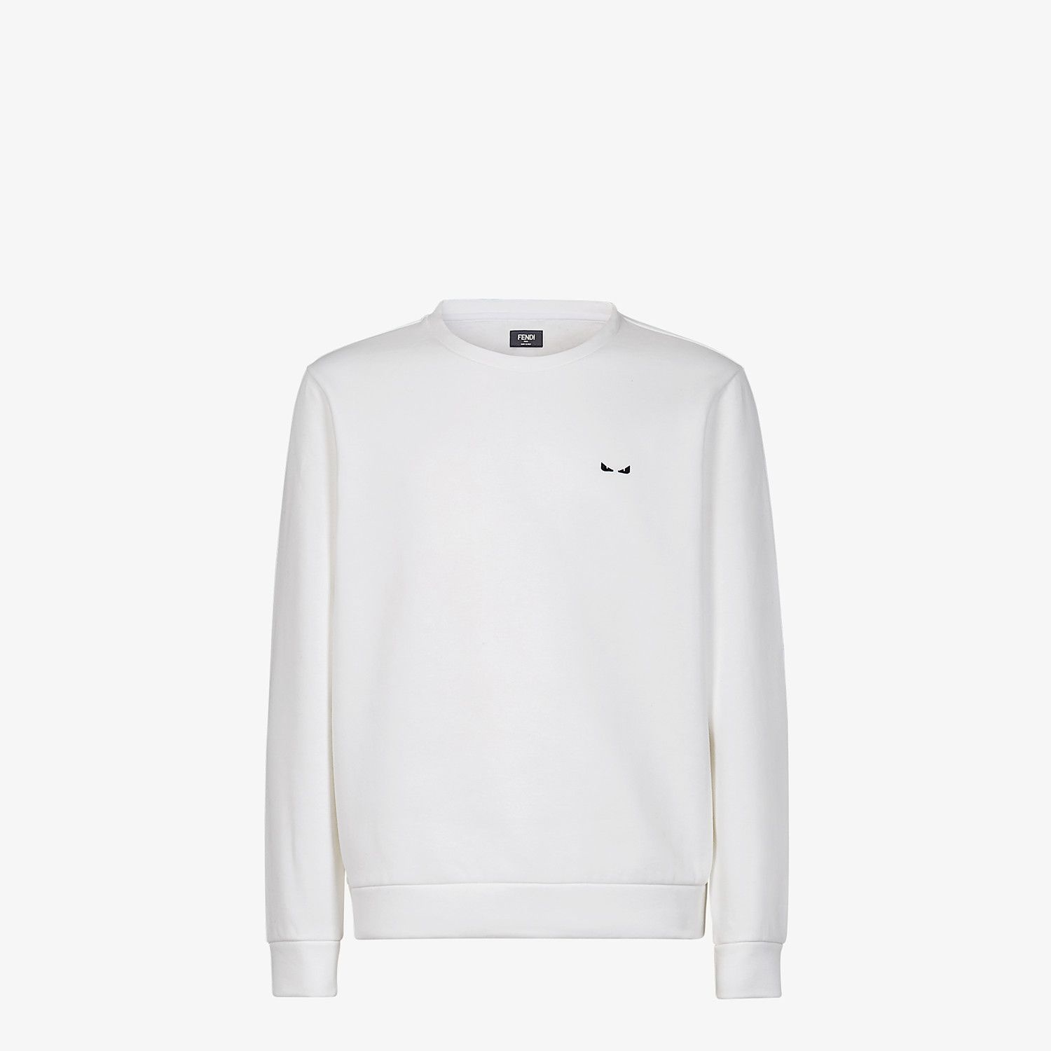 White cotton sweater - 1