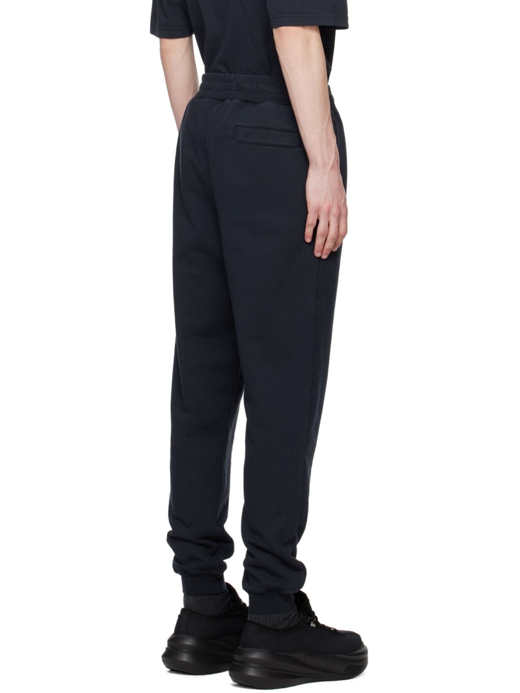 Black Essential Sweatpants - 3