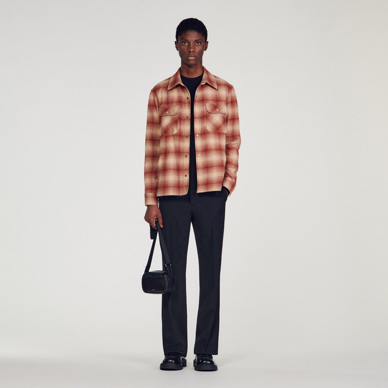 Sandro CHECK JACKET outlook