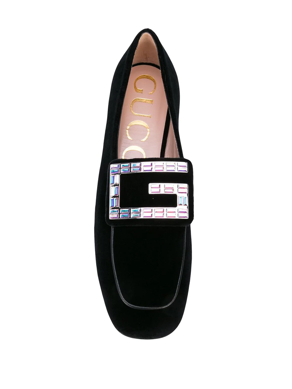 G appliqué loafers - 4