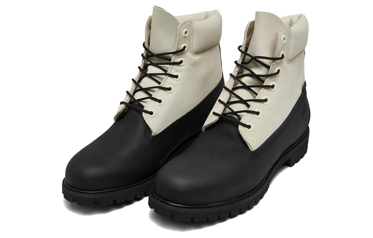 Timberland Premium 6 Inch Waterproof Boot 'Black White' A5YQW001 - 2