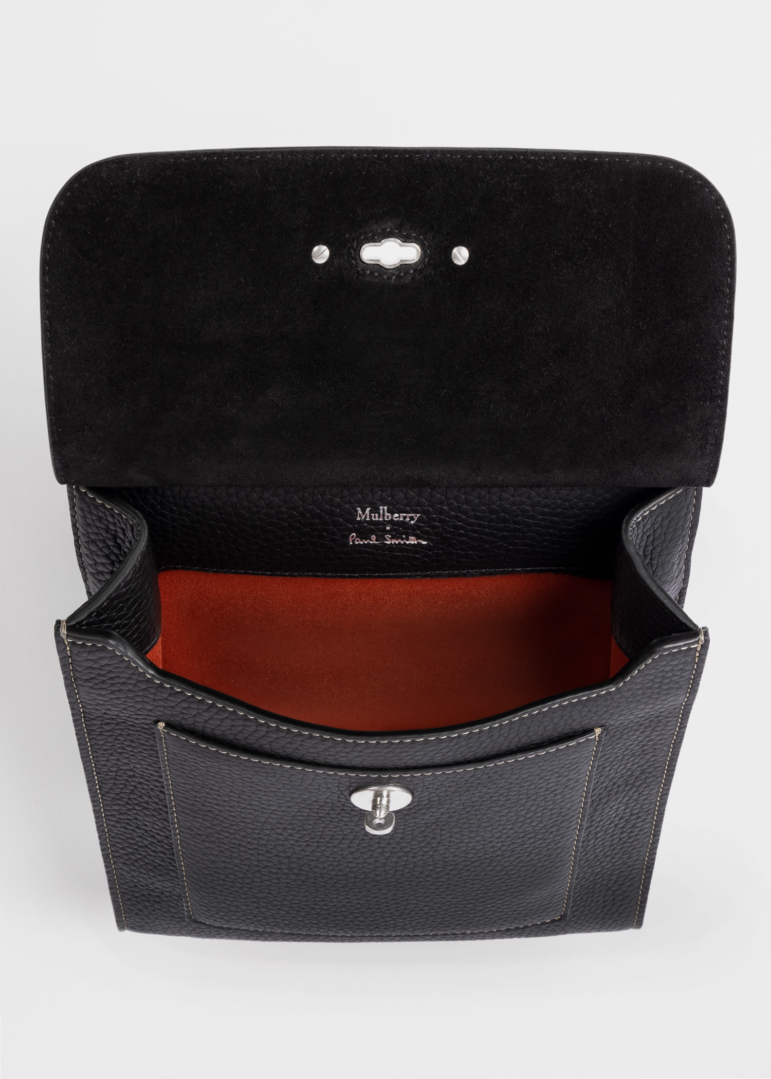 Mulberry x Paul Smith - Black Antony Bag - 5