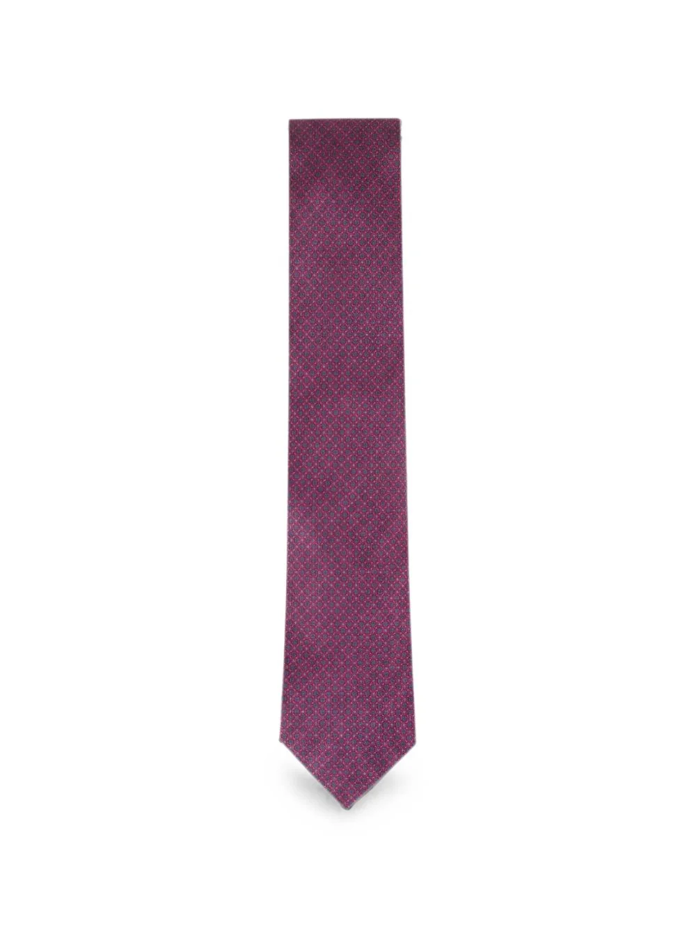 geometric-print tie - 1