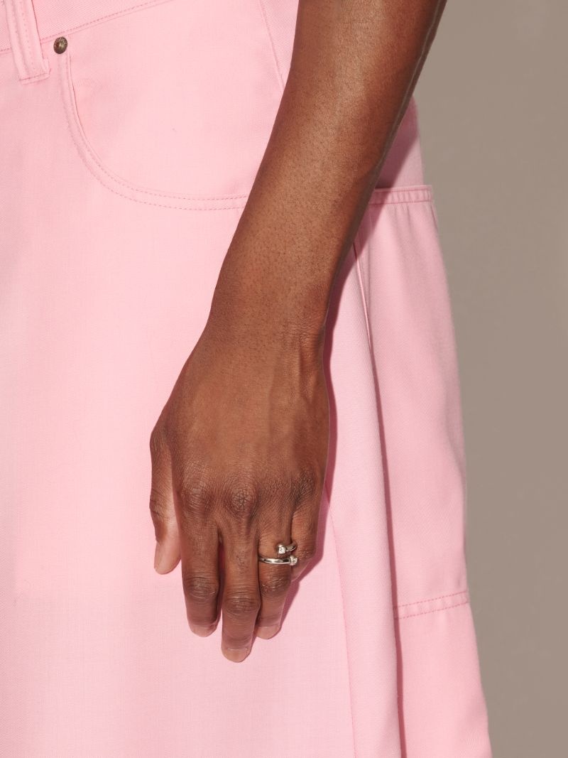SMALL BARBELL RING - 3